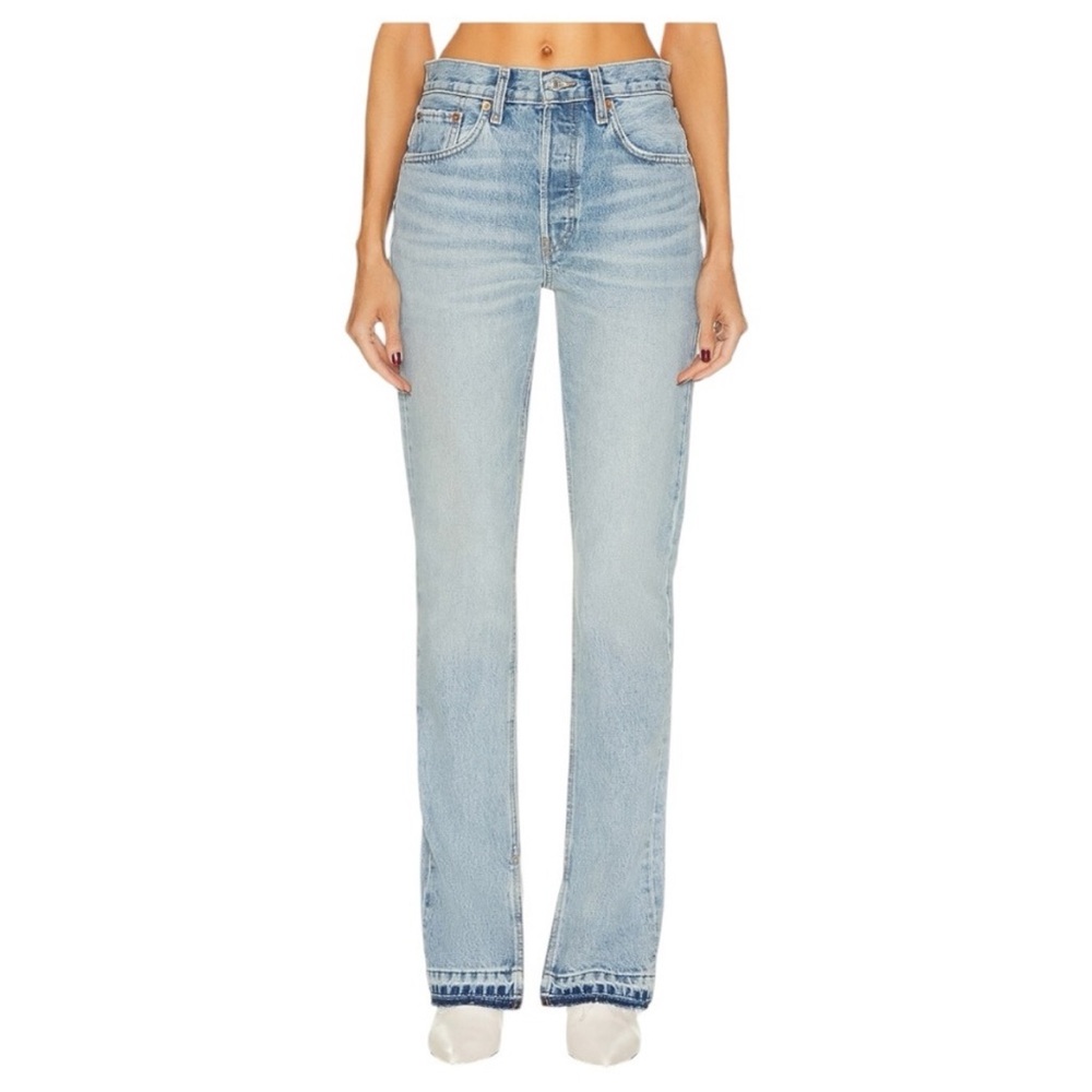 RE/DONE 70s High Rise Skinny Boot Jeans‎ NEW SZ 25